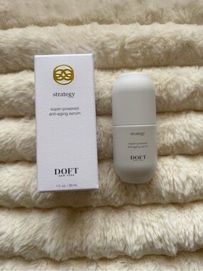 NIB DOFT New York Strategy Super-Powered Anti-Aging Serum Face  1 oz 30 ml